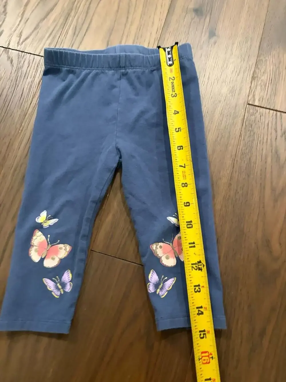 Baby Gap Toddler Girl Butterfly Print Leggings Blue